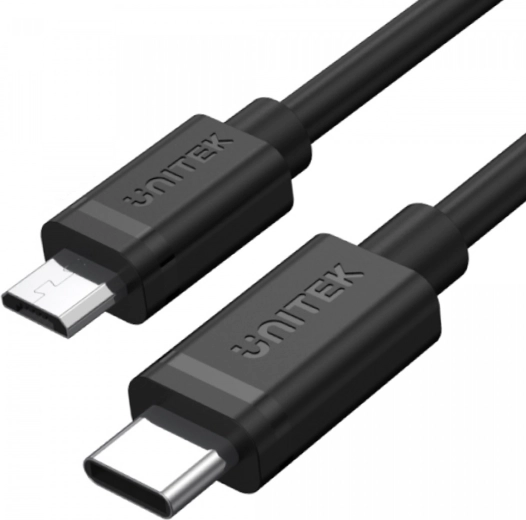 Unitek USB-C til microUSB 2.0-kabel 1 m