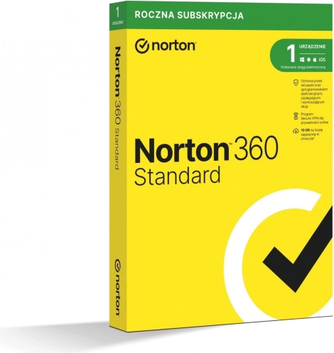 Norton 360 Standard - Enheds- og privatlivsbeskyttelse i 12 måneder