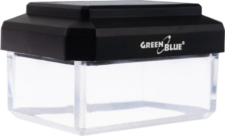 Solcelledrevet LED-hætte til stolpe 60 × 40 mm, varm hvid 3200 K