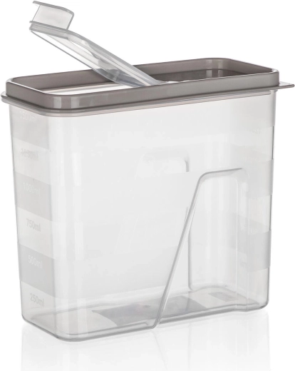 Bekvem udhældning med åbningslåg