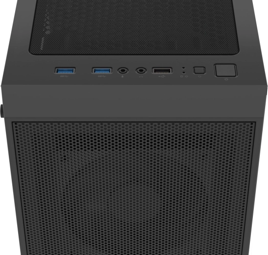 Praktisk top-I/O-panel og hærdet glas