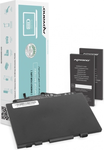 Movano batteri SN03XL til HP EliteBook 725/820 G3 (4000 mAh, 44 Wh)