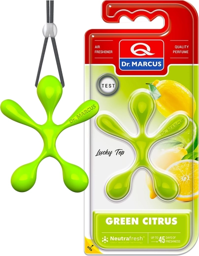Dr. Marcus Lucky Top Green Citrus luftfrisker til bil