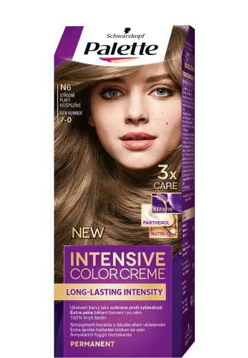 Palette Intensive Color Creme 7-0 mellemblond 50 ml