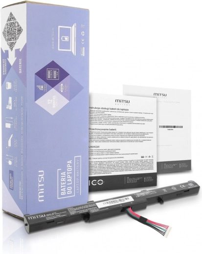 batteri til Asus A550E, K550E 2200 mAh (33 Wh) 14.4 - 14.8 V