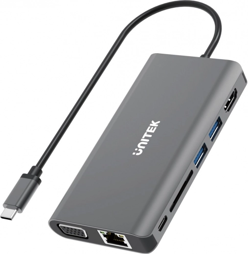 Universel USB-C Hub 8i1 Unitek