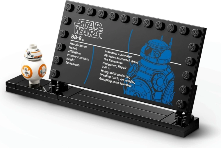 Samlerstand med informationsskilt