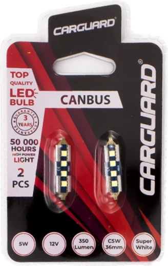 LED-pære CAN136 festoon 36 mm C5W 5 W 350 lm Can-bus SMD - 1 stk.