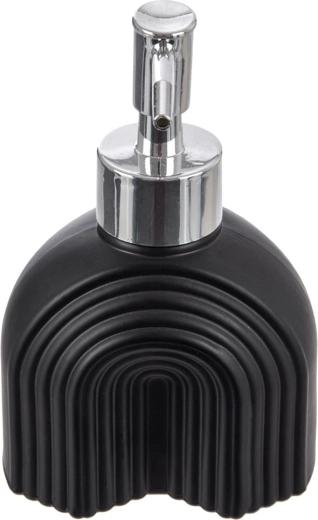 Moderne mat glas med rillet tekstur