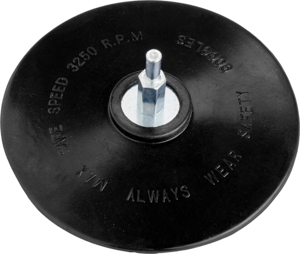 Bærer til sandpapir 125 mm med skrueklemme