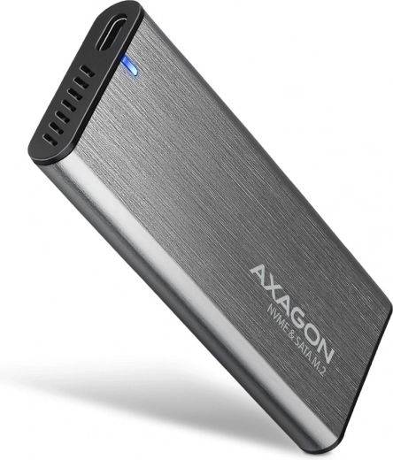 Universelt aluminiums etui til SSD-drev