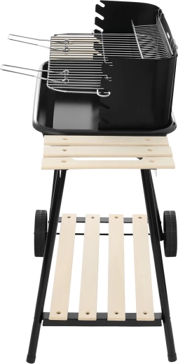 Justerbar forkromet grillrist