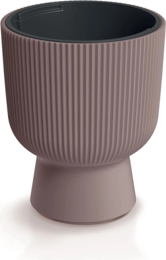 Urtepotte med indsats Milly 30 cm, marsala