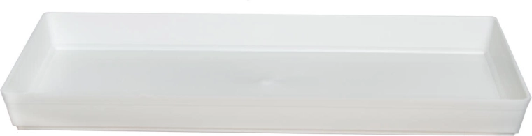 Underfad til altankasse 40 cm hvid