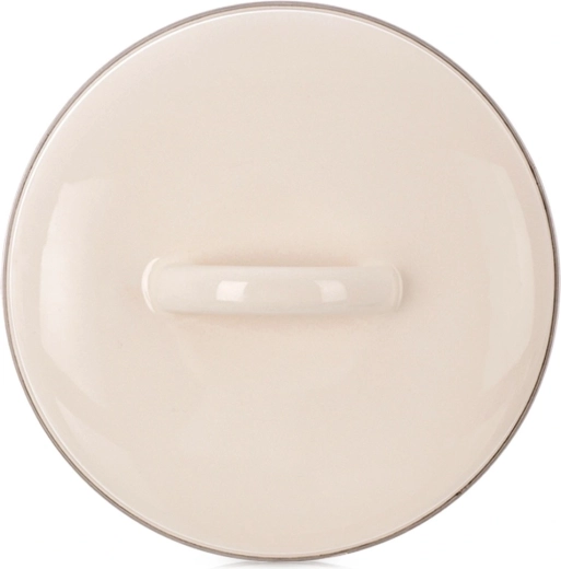 Cremet emaljelåg 13 cm