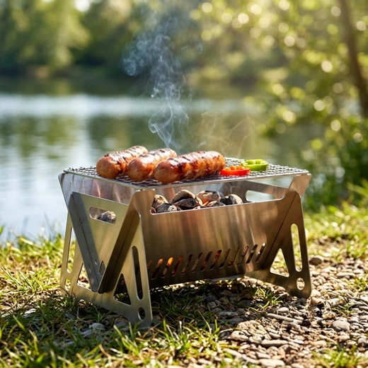 Grill hvor som helst: have, camping og ved vandet