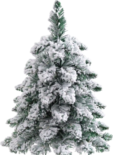 Realistisk snedækkede grene