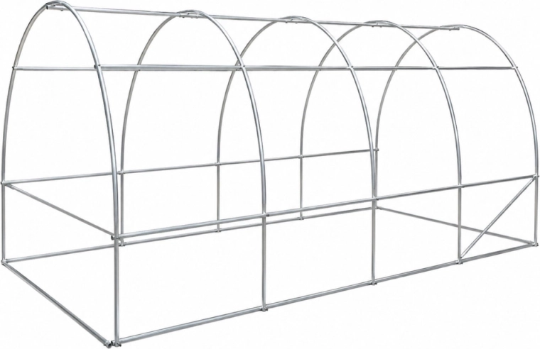Stærk galvaniseret konstruktion 25 mm