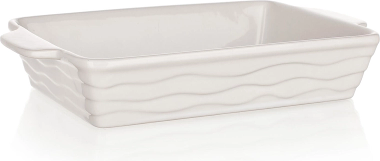 Culinaria White rektangulær keramisk fad 24,5 × 14,5 cm