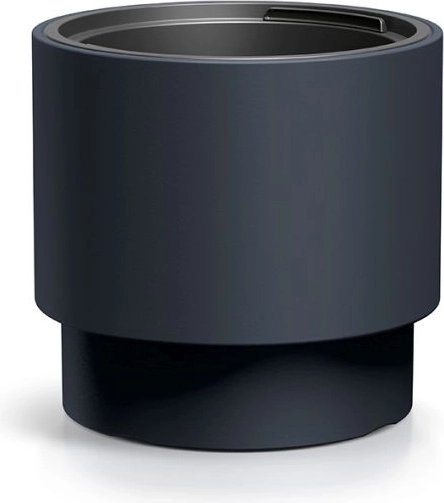 Blomsterkrukke med indsats 29,8 cm, antracit