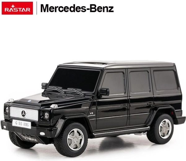 Rastar Mercedes G55 RC-bil med fjernbetjening 1:24 sort - 1 stk.