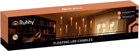 Sikkert LED-lys uden flamme