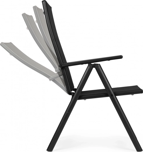 Ryglæn med 7 justerbare positioner