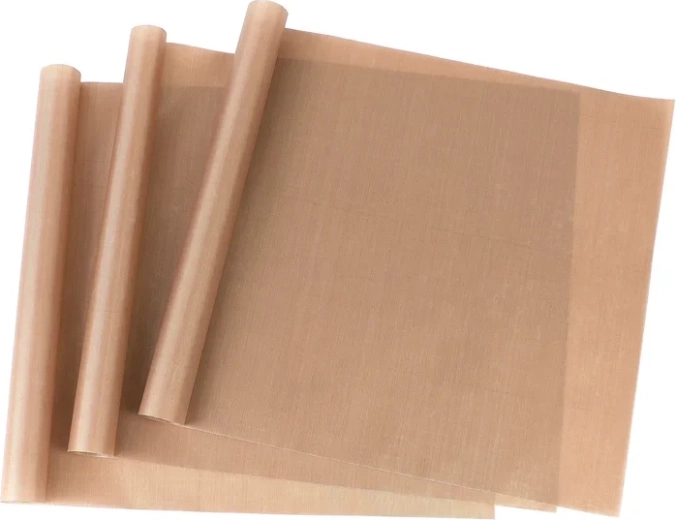 Teflonunderlag HTVRONT PTFE 30,5 × 40,5 cm (brun) – sæt med 3 stk.