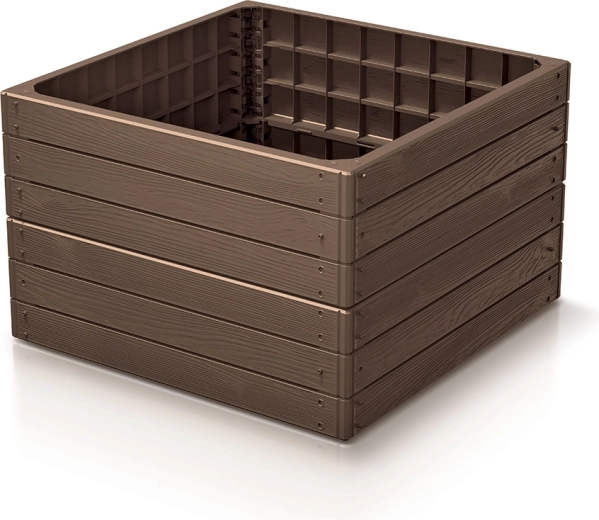 Holdbart materiale med træstruktur