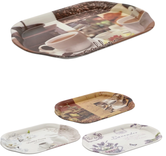 Dekorativt motiv til stilfuld servering