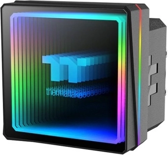 Kvadratisk pumpe med infinity mirror-effekt