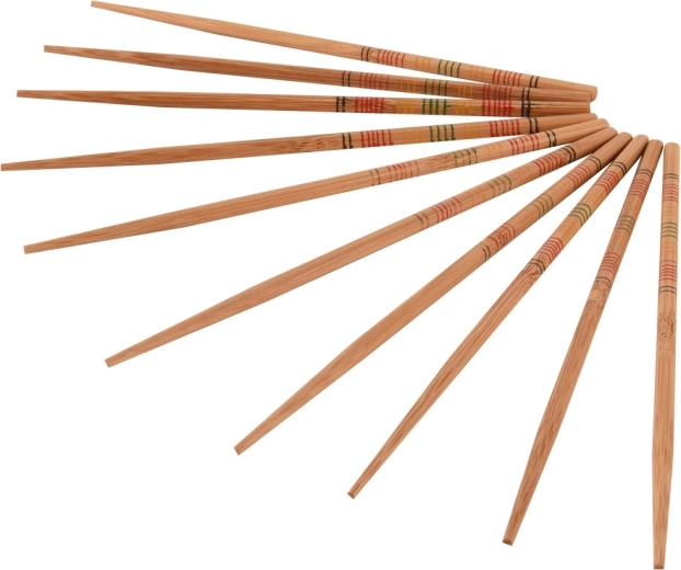 Bambusspisepinde til sushi 22,5 cm - 10 stk.
