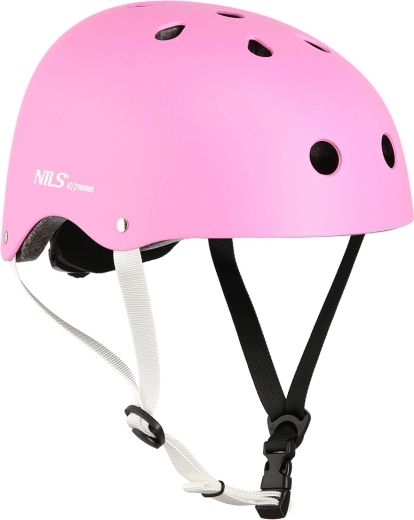 Freestylehjelm Nils Extreme pink – M (55-58 cm)