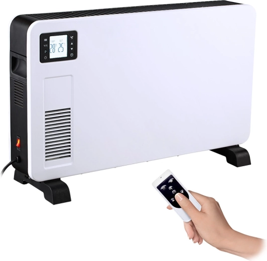 Solight varmluftskonvektor 2300 W med LCD-display, ventilator og timer