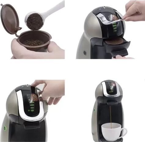 Nem påfyldning og brug i kaffemaskinen