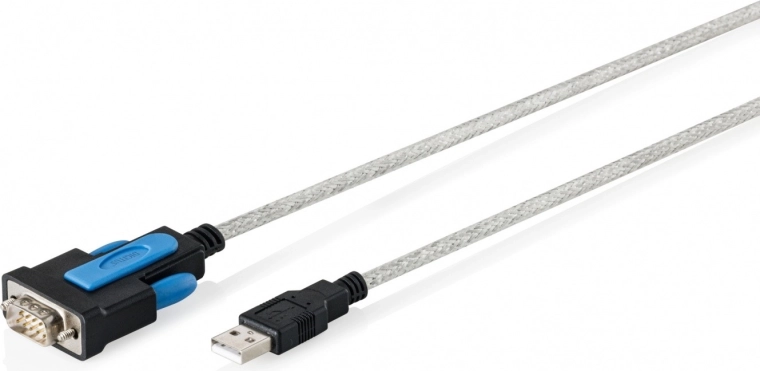 USB 2.0 til RS232 (DB9) adapterkabel med FTDI‑chip, 1,8 m