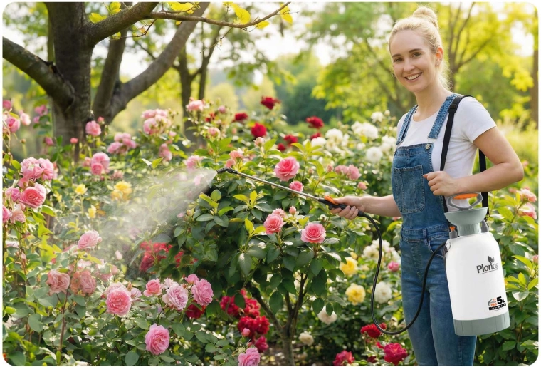 Indbygget tragt til ren og hurtig påfyldning