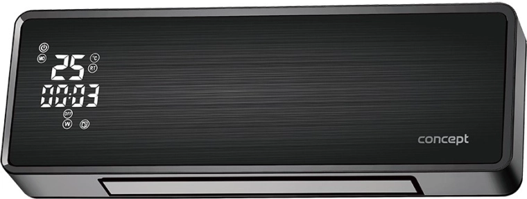 Effektiv varmefordeling takket være oscillation og ventilator