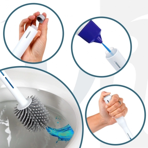 Integreret dispenser i håndtaget