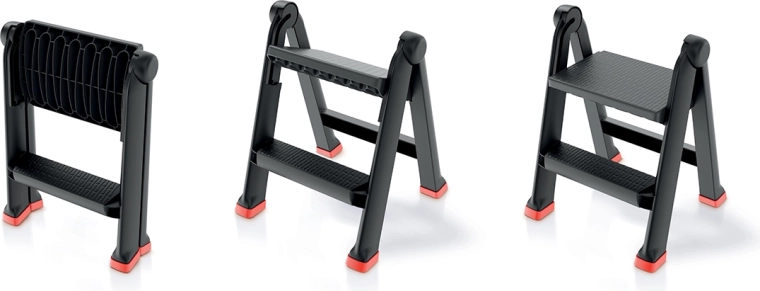 Sammenklappelig og kompakt konstruktion