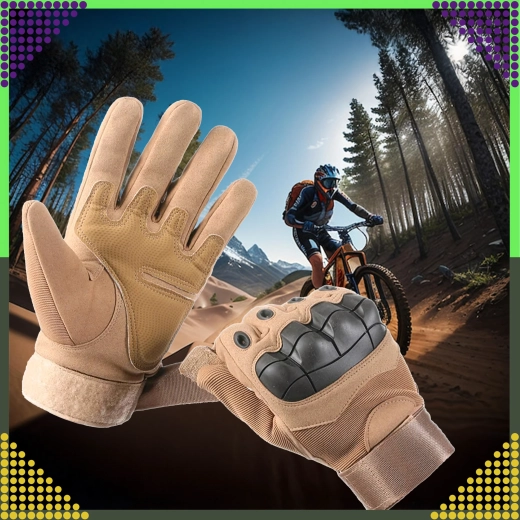 Forstærkede håndflader og sikkert greb