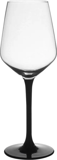 RUBIN Black sæt vinglas til hvidvin 290 ml, 6 stk.