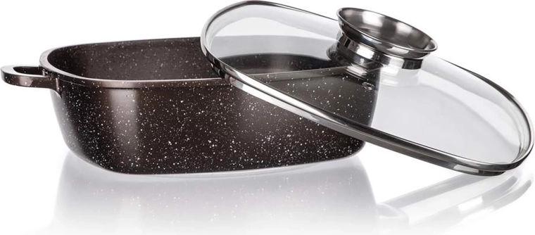 Glaslåg med aromaknop