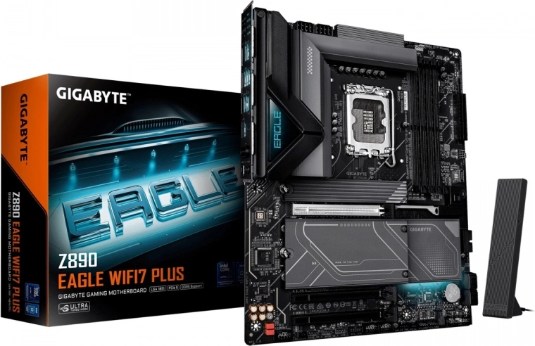 Bundkort Gigabyte Z890 eagle wifi7 plus (LGA1851) ATX