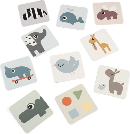 Done by Deer kontrastkort til baby Deer friends (10 stk.)