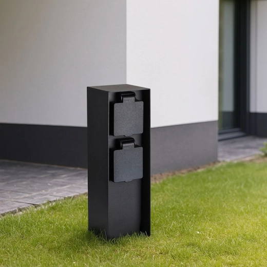 Robust montering og stilrent aluminiumsdesign