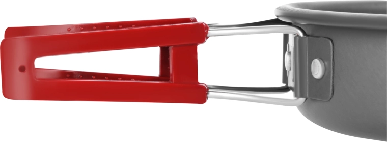 Sammenklappeligt håndtag for minimal plads i rygsækken