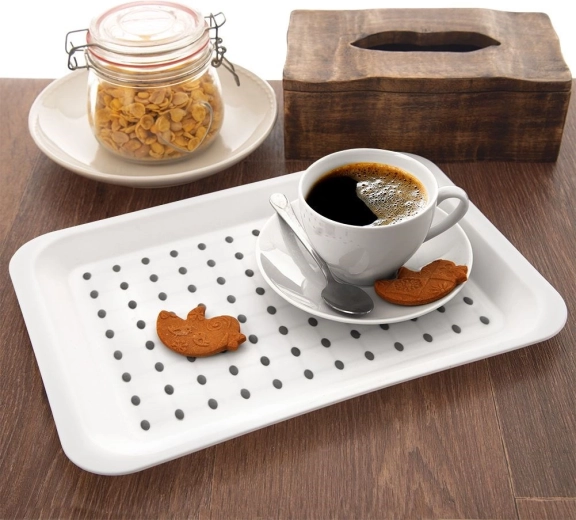 Hævede kanter for et sikkert greb