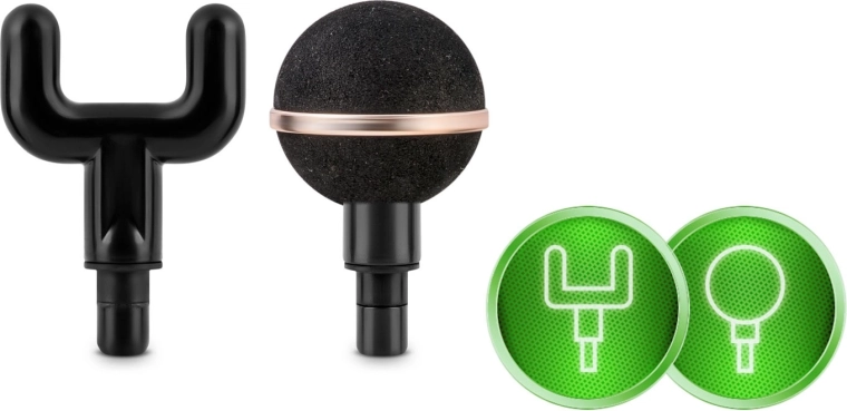 8 udskiftelige hoveder til hele kroppen