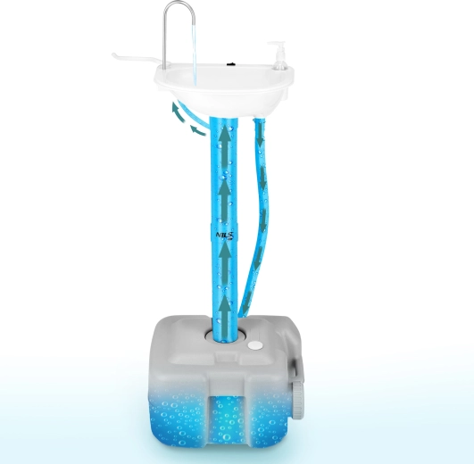 20 l tank og batteripumpe med USB‑C